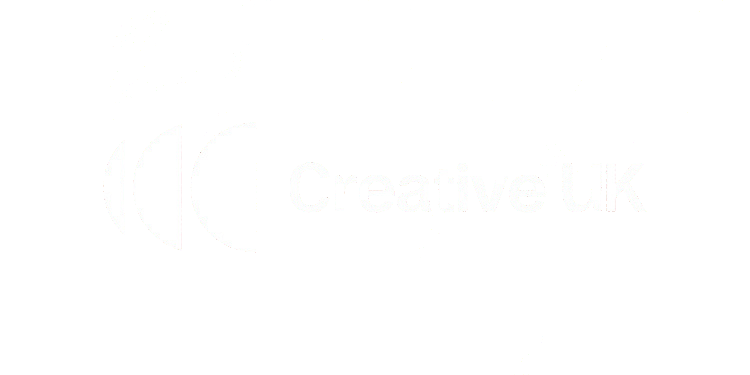 Creative England logo white