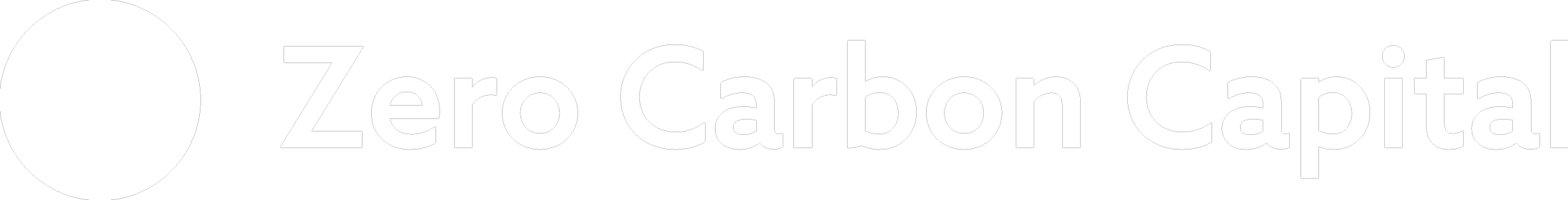 Zero carbon capital logo