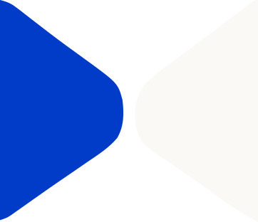 A light green triangle pointing right and a white triangle pointing left.